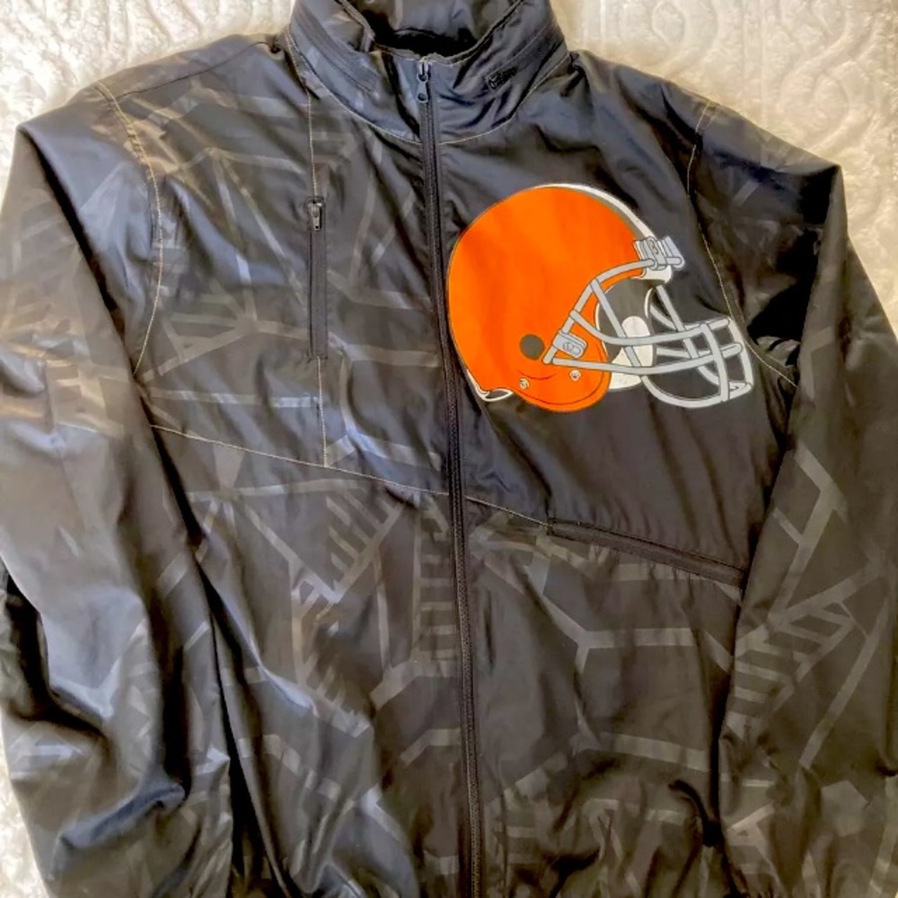 NFL Cleveland Browns Jacket Mens Size L